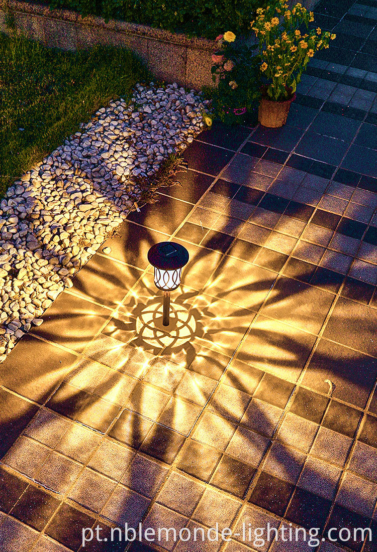 Eco-friendly solar garden lights